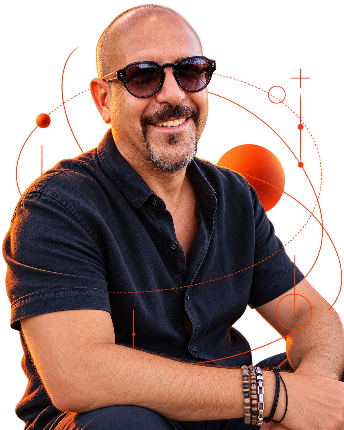 Ritratto creativo di Massimo Moroni